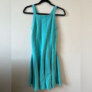 Philipp Plein Couture A-line teal dress